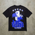 USA World Cup Vintage Washed Black Tee