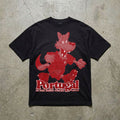 Portugal World Cup Soccer Vintage Washed Black Tee