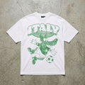 Italy World Cup Soccer Vintage Wash White Tee