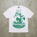 Portugese World Cup Tee Vintage Washed White Tee
